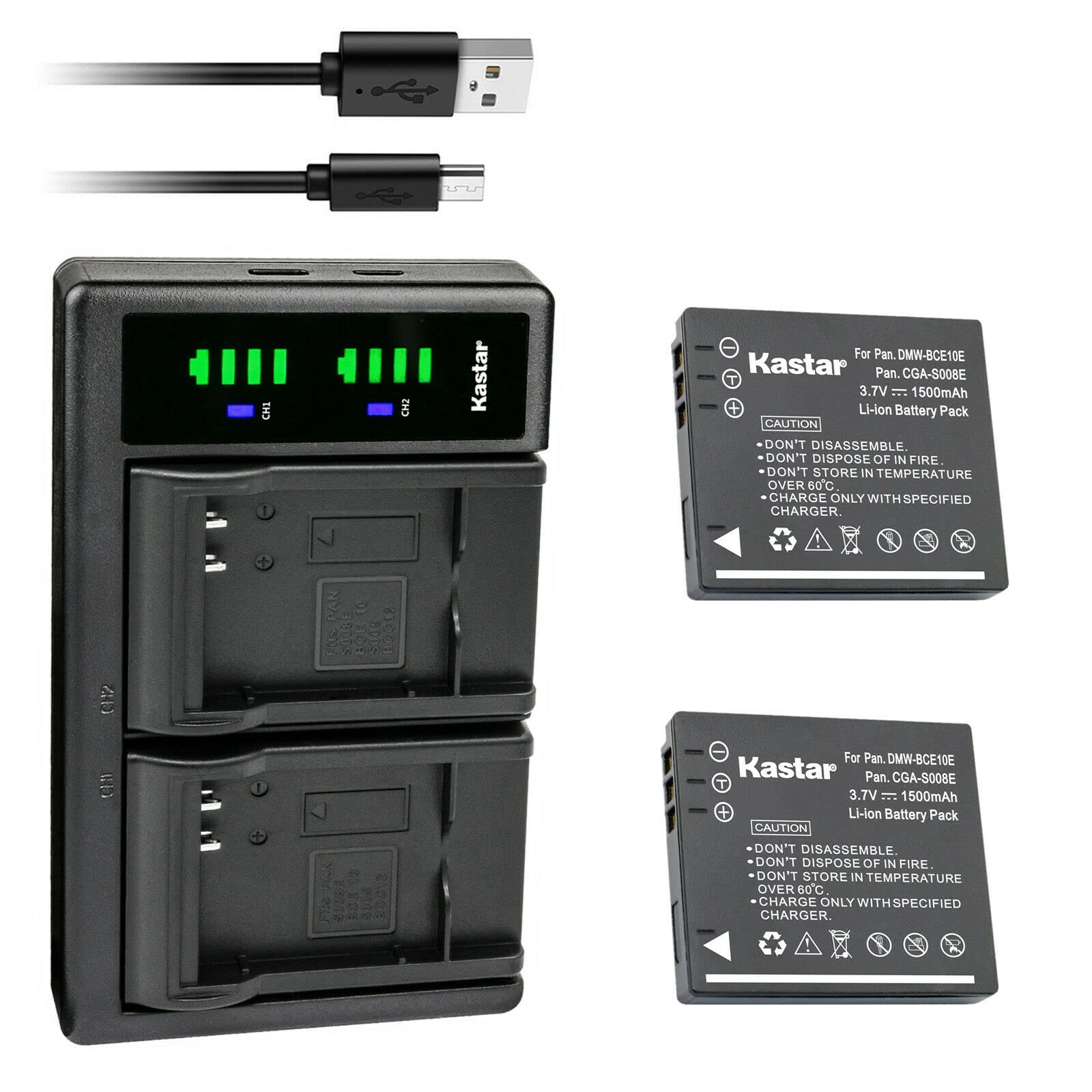 Amazon.com: Kastar 2-Pack Battery and LTD2 USB Charger Replacement